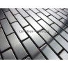 carrelage inox mosaique inox 1 plaque BRIQUE 48
