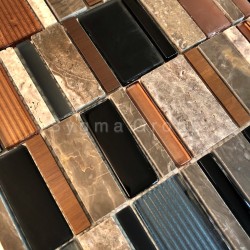 Bathroom or kitchen wall mosaic JAELL