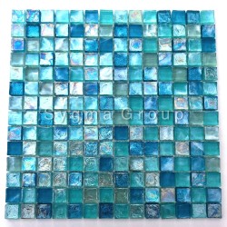 Mosaico para la ducha y el baño azulejos de la cocina Arezo Turquoise