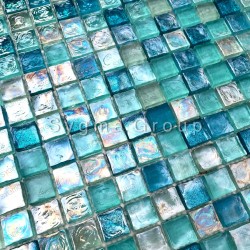 Mosaic for shower and bathroom kitchen tiles Arezo Turquoise