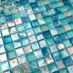 Mosaic for shower and bathroom kitchen tiles Arezo Turquoise