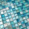 Mosaique pour douche et salle de bain carrelage cuisine Arezo Turquoise