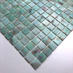 glass floor and wall mosaic Speculo Brun