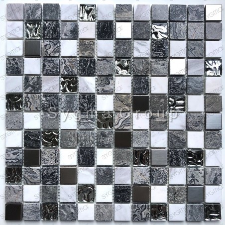 Mosaic wall and floor tiles bathroom and kitchen Willa