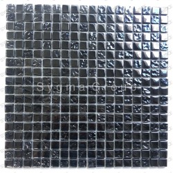 Black glass mosaic wall mosaic for kitchen and bathroom Kerem