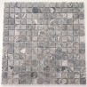 Floor and wall mosaic tile stone Nizza Gris