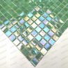 Malla mosaico azulejo vidrio Imperial Vert