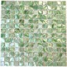 carrelage mosaique en nacre modele Nacarat Vert