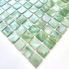 carrelage mosaique en nacre modele Nacarat Vert