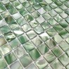 carrelage mosaique en nacre modele Nacarat Vert