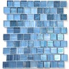 Glass mosaic for bathroom shower kitchen Drio bleu