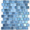 Malla mosaico cristal ducha baño y cocina 1m Drio bleu