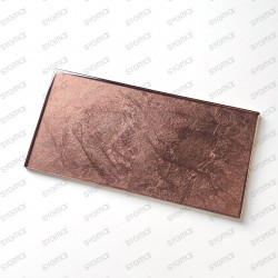 metallic copper glass tile backsplash kitchen Ankara Cuivre