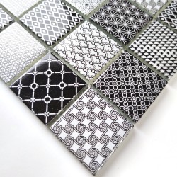 Glass wall mosaic tiles for bathroom and backsplash kitchen mv-salax