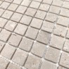 Carreaux mosaique en marbre travertin pour salle de bains et douche Ektor