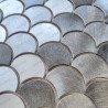 Placa de mosaico azulejos de aluminio azulejos de escamas de pescado Xenia
