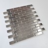 stainless steel splashback kitchen shower tiles cm-brique64