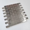 backsplash kitchen stainless steel mosaic Logan