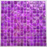 mosaic of Pearl tile shower bath Pearl model NACARAT VIOLET