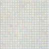 Tile glass mosaic wall and floor model Imperial Blanc