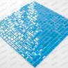 Blue tile glass mosaic model Imperial Bleu