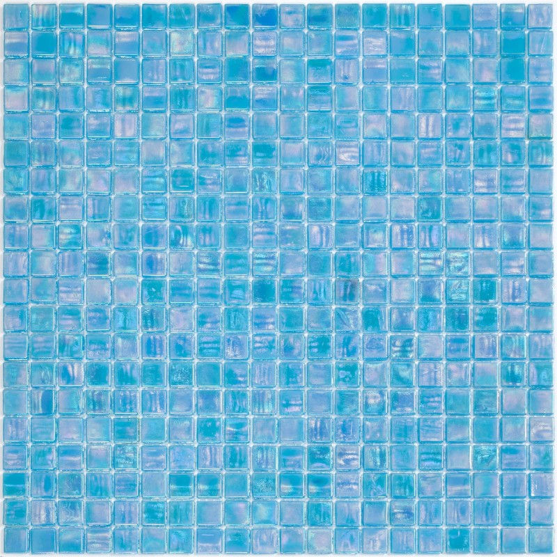 Blue tile glass mosaic model Imperial Bleu