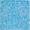 Blue tile glass mosaic model Imperial Bleu