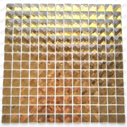Diamond effect glass mosaic tile wall model Adama Or