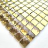 Diamond effect glass mosaic tile wall model Adama Or