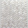 white mother of pearl mosaic tiles model Livvo