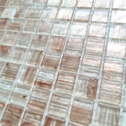 Glass mosaic tile bathroom and kitchen model PLAZA LIN