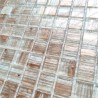 Azulejo de mosaico de vidrio para baño y cocina modelo PLAZA LIN