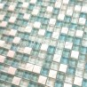 Malla mosaico azulejo de vidrio y piedra Acana