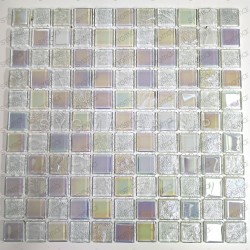 azulejos para el baño o la cocina azulejos de vidrio Habay Blanc