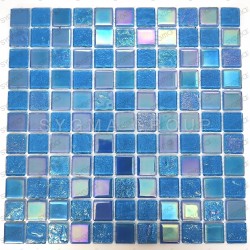 Mosaico de vidrio azulejos...