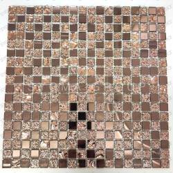 mosaico ducha vidrio mosaic baño frente cocina Dalma Rose
