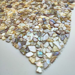 mosaique de nacre coquillage salle de bains ou cuisine DRUNE
