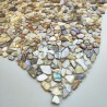 Mosaic tile of Pearl tile shower bath Pearl DRUNE