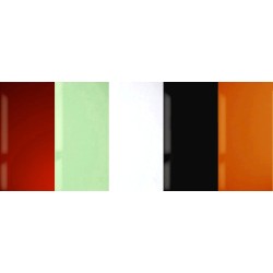 credence cuisine verre carrelage 30 x 60 cm ORANGE