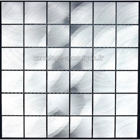 carrelage mosaique aluminium 1 plaque ALU 25 carrelage mosaique aluminium 1 plaque ALU 25