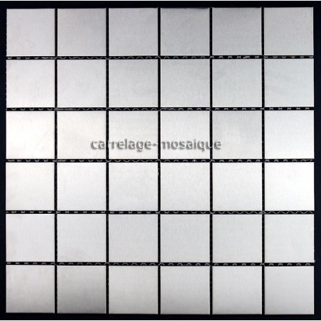 carrelage inox mosaique inox 1 plaque REGULAR 48 carrelage inox mosaique inox 1 plaque REGULAR 48