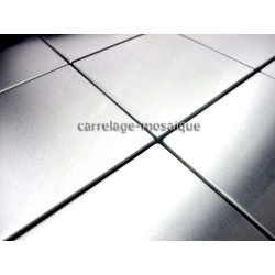 carrelage inox mosaique inox 1 plaque REGULAR 98