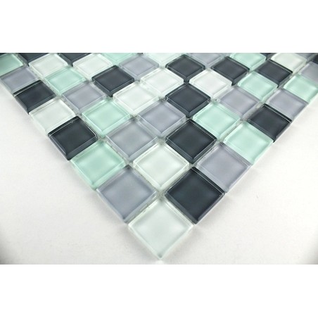 Mosaique carrelage verre 1 plaque PINCHARD
