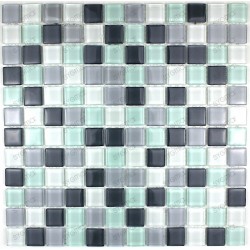 Mosaique carrelage verre 1 plaque PINCHARD
