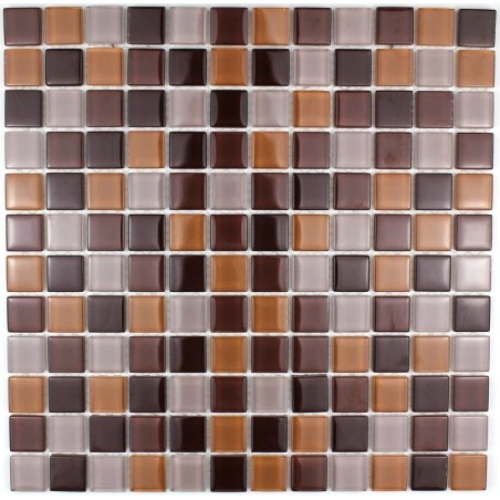 Mosaique carrelage verre 1 plaque MADURO Mosaique carrelage verre 1 plaque MADURO