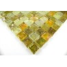 Mosaic tiles glass plate mosaic shower Arezo Jaune