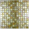 Mosaic tiles glass plate mosaic shower Arezo Jaune