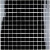 mosaique verre carrelage effet miroir 1 plaque REFLECT NOIR