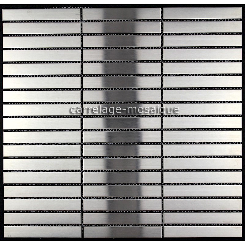 stainless steel tile kitchen splashback stainless steel mosaic Lignus 100