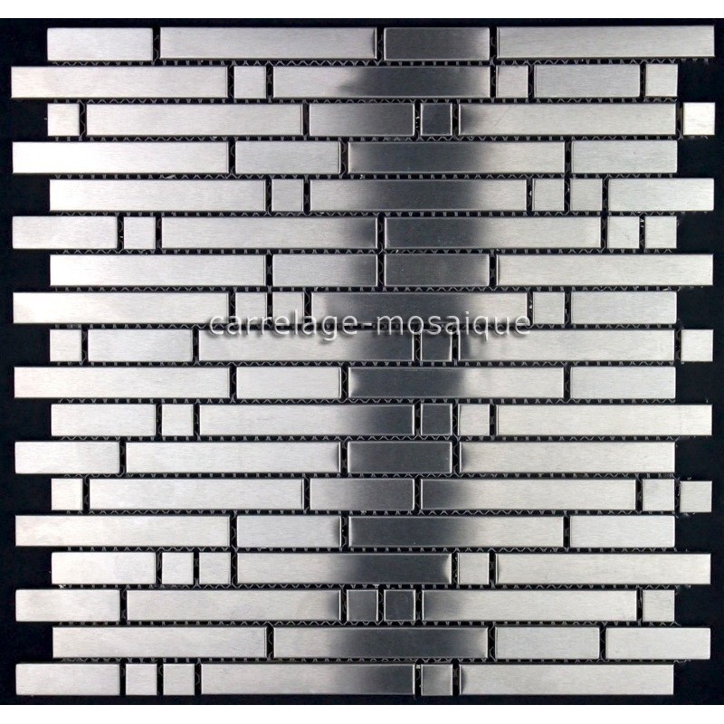 carrelage inox mosaique inox 1 plaque REGULAR 48 carrelage inox mosaique inox 1 plaque REGULAR 48
